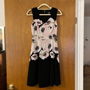 Tommy Hilfiger Floral Black Dress